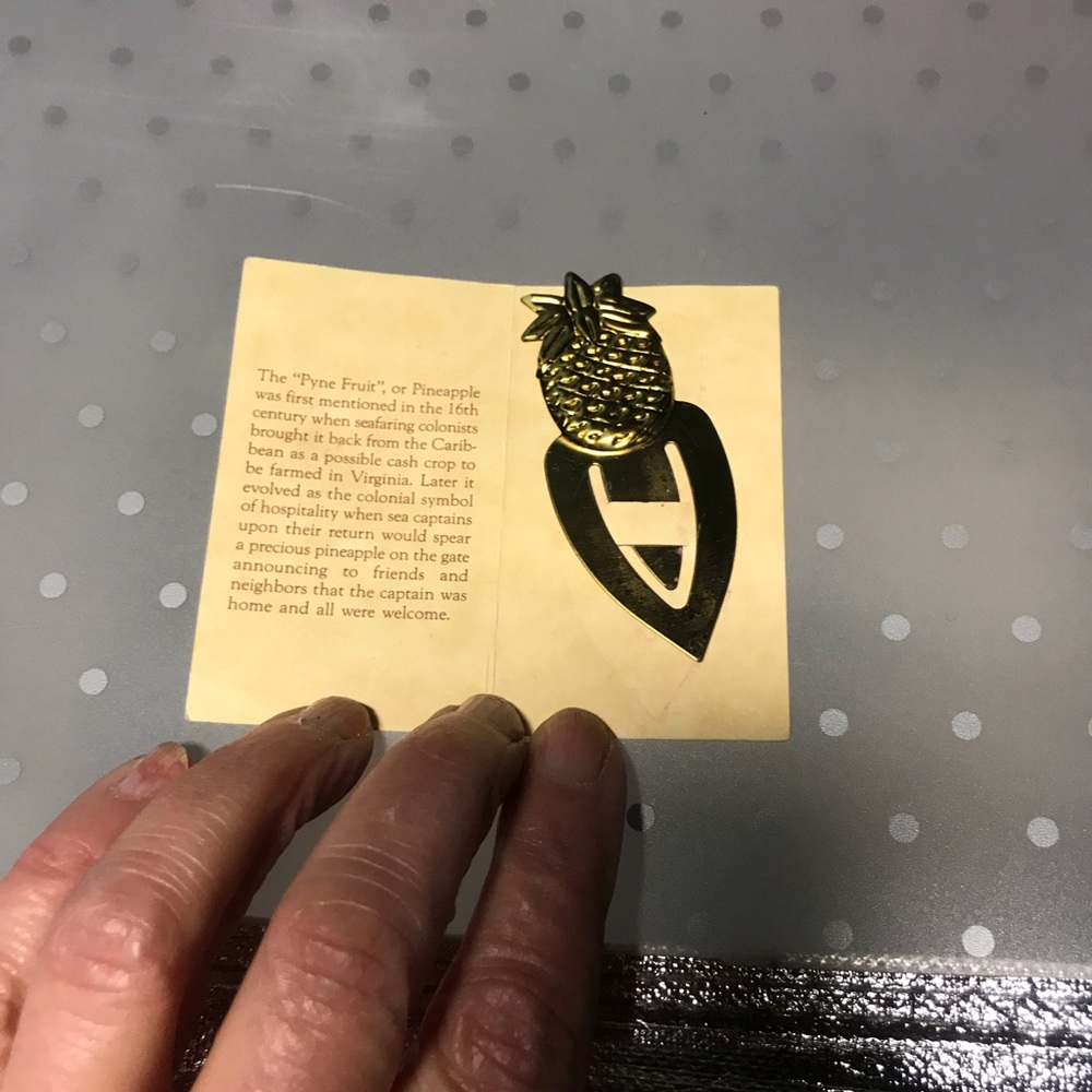 Bookmark.  New in package.
